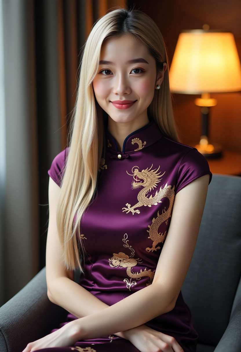 夜色中亮着灯的家庭窗户