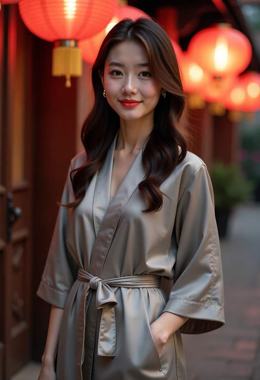 剧组在街巷拍摄